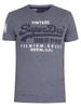Superdry Graphic T-Shirt - Tois Blue Heather
