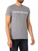Calvin Klein Jeans Core Institutional T-Shirt - Grey Heather