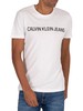 Calvin Klein Jeans Core Institutional T-Shirt - Bright White