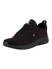 Tommy Hilfiger Corporate Mesh Trainers - Black