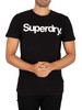 Superdry Core Logo T-Shirt - Black
