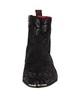 Jeffery West Zip Chelsea Leather Boots - Black Kala Snake