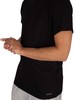 Calvin Klein 3 Pack Lounge Crew T-Shirts - Black