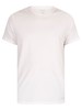 Calvin Klein 3 Pack Lounge Crew T-Shirts - White