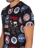 Alpha Industries NASA AOP T-Shirt - Black