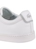 Lacoste Carnaby BL21 1 SMA Leather Trainers - White/White