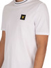 Lyle & Scott Relaxed Tipped T-Shirt - White