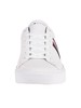 Tommy Hilfiger Corporate Leather Trainers - White