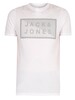 Jack & Jones Core Shawn Graphic Slim T-Shirt - White