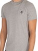 Timberland Dun River Crew Slim T-Shirt - Med Grey Heather