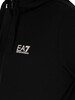 EA7 Zip Hoodie Jersey Tracksuit - Black