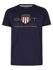 GANT Archive Shield T-Shirt - Evening Blue
