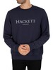 Hackett London Crew Sweatshirt - Navy