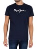 Pepe Jeans Eggo Graphic T-Shirt - Navy