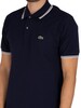 Lacoste Logo Polo Shirt - Blue Marine