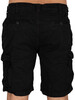 Schott Cargo Combat Shorts - Black