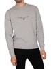Tommy Hilfiger Essentials Sweatshirt - Medium Grey Heather