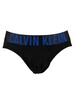 Calvin Klein 2 Pack Intense Power Hip Briefs - Black Mulberry/Kettle Blue