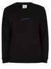 Calvin Klein CK One Pyjama Sweatshirt - Black