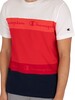 Champion Comfort Graphic T-Shirt - Red/White/Blue