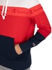 Champion Comfort Pullover Hoodie - Red/White/Blue