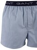 GANT 2 Pack Woven Boxer Shorts - Salty Sea