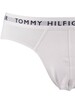 Tommy Hilfiger 3 Pack Briefs - Black/Heather Grey/White