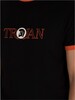 Trojan Outline Logo T-Shirt - Black