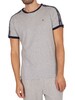 Tommy Hilfiger Lounge Branded Taping T-Shirt - Grey Heather