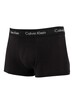 Calvin Klein 5 Pack Low Rise Trunks - Black