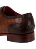 Jeffery West Derby Leather Shoes - Castano/Dark Brown