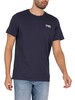 Tommy Jeans Regular Corp Logo T-Shirt - Twilight Navy