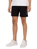 Jack & Jones 2 Pack Ombre Sweat Shorts - Light Grey/Black