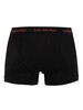 Calvin Klein 3 Pack Trunks - Red/Pewter/Winter Berry