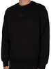 Calvin Klein Jeans Logo Jacquard Sweatshirt - Black