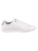 Lacoste Carnaby BL211 SMA Leather Trainers - White/Navy