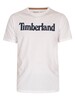 Timberland Kennebec Linear T-Shirt - White