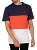Tommy Jeans Classic Colour Block T-Shirt - Horizon