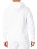 Tommy Hilfiger Logo Graphic Pullover Hoodie - White
