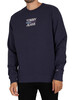 Tommy Jeans Essential Sweatshirt - Twilight Navy