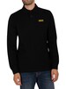 Barbour International Longsleeved Polo Shirt - Black