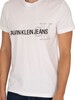 Calvin Klein Jeans Instit Seasonal Graphic T-Shirt - Bright White
