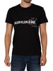 Calvin Klein Jeans Instit Seasonal Graphic T-Shirt - Black