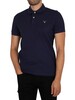 GANT The Original Pique Rugger Polo Shirt - Evening Blue