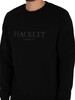 Hackett London Crew Sweatshirt - Black
