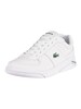 Lacoste Game Advance 0121 1 SMA Leather Trainers - White