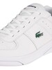 Lacoste Game Advance 0121 1 SMA Leather Trainers - White