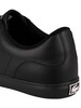 Lacoste Lerond 0121 1 CMA Leather Trainers - Black/Black