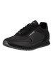 Lacoste Partner Luxe 0121 1QSPSMA Leather Trainers - Black