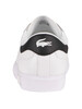 Lacoste Powercourt 0121 1 SMA Leather Trainers - White/Black
